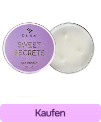 DNKa' Candle Sweet Secrets Handmassage-Spa-Kerze 30 ml
